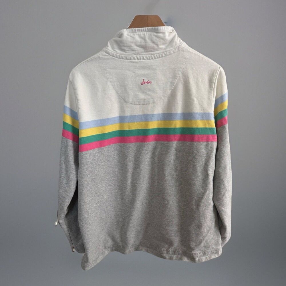 Joules Women's Large Nautical Coastal Sweatshirt Pullover Beach Activewear - Picture 12 of 13